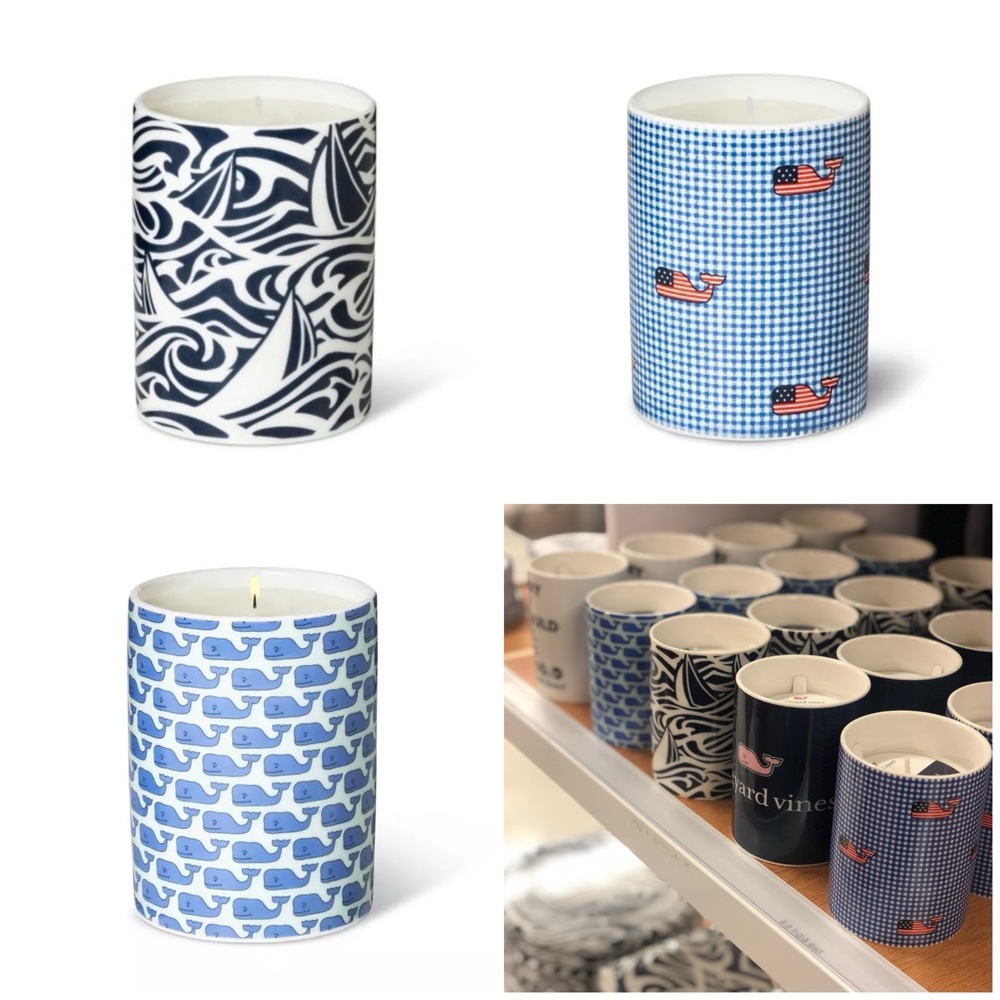 Set of 3 Vineyard Vines for Target! Jar Candles NEW
